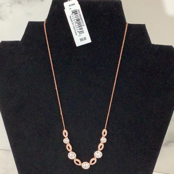 NWT- Eliot Danori- Rose Tone Necklace - Picture 2 of 3